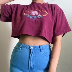 🐬HAWAII DOLPHIN CROP TOP🐬